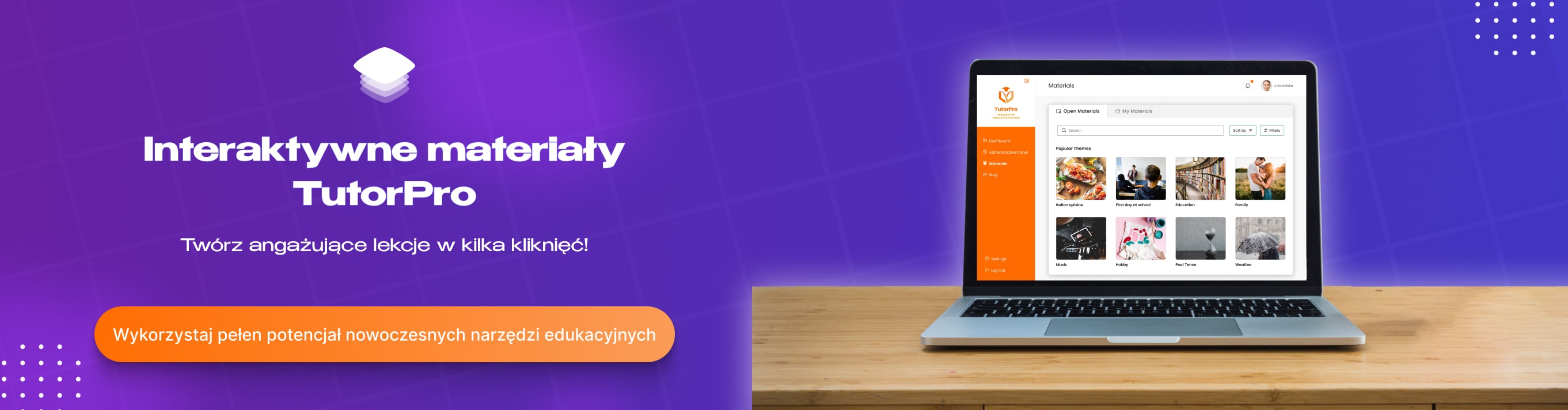 Interaktywne materiały TutorPro – Twórz angażujące lekcje w kilka kliknięć!